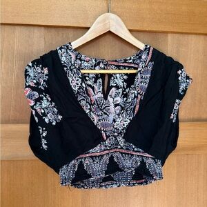 Free People Nile River Crop Top XS